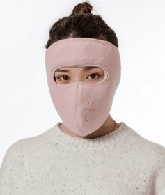 Autumn and winter dust masks breathable warm and cold (Color: PINK)
