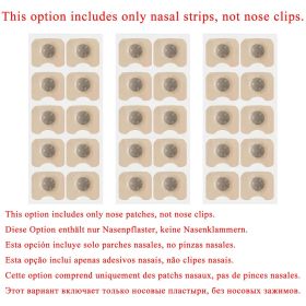 Skin Safe Nasal Strips,Intake Breathing Nasal Strip Starter Kit,Boost Oxygen,Reduce Snoring,Magnetic Nose Strips (Color: Only patch-15)