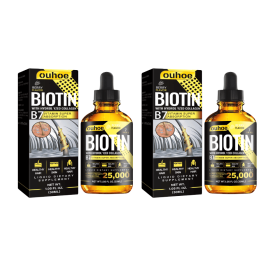 OUHOE Collagen B7 Vitamin Hair Oil Hair Strengthening & Densification Hair Loss Prevention Hair Care Oil (Color: 2pcs)